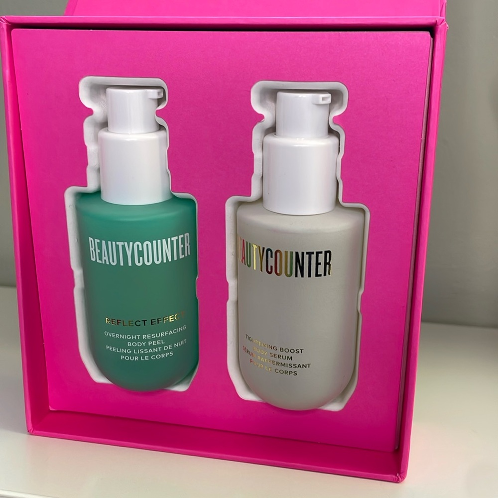 Beautycounter Renew You Body Duo: Overnight Resurfacing Peel & Tight Boost Serum